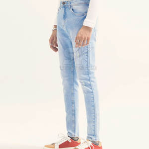 Pantalones ligeros para hombre, los más vendidos, estilo casual lavado, ropa de primera calidad, pantalones vaqueros para hombre hechos en Pakistán - Product Image 2