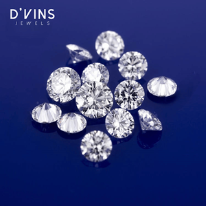 D'vins Jewels Prix d'usine en gros Diamant de laboratoire en vrac 0.3CT E VS1 VS2 Taille brillant rond - Product Image 1