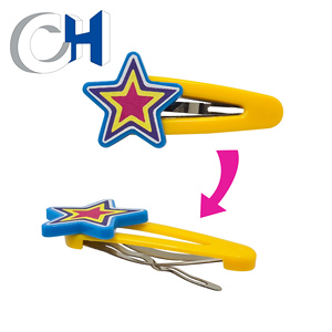Mini Plastic Decorative Clip with colorful and cute designs label for girls Age 2 4 Years Unisex CE Certified - Product Image 4