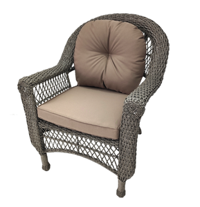 ชุดโซฟาพักผ่อนกลางแจ้ง 4 ที่นั่ง JECO ดีไซน์หวายทันสมัย พร้อมโต๊ะเก็บของในตัว เบาะรองหลังนุ่มสบาย - Product Image 5