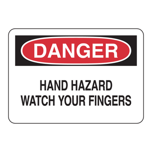 Panneau de signalisation de danger Brady, panneau de sécurité pour les zones de machines, 7x10 pouces, en PVC - Product Image 2