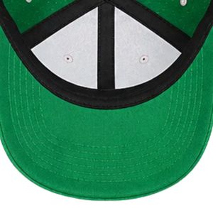 Women Green Mesh Flex Fit Embroidered <b>Cap</b> Letter Graphic Baseball <b>Hat</b> Casual Fashion Headwear Outdoor Sports Daily Wear Stylish - Product Image 4