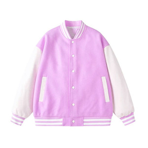 Service OEM, veste de baseball personnalisée en laine et polyester pour homme, veste formelle de style varsity, veste d'hiver avec lettrage sur le devant - Product Image 2