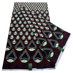 Tissu en Coton Imprimé Wax Africain Doux, Fabrication d'Usine de <span class=keywords><strong>Pagne</strong></span> Africain en Gros pour la Couture DIY et la Décoration Intérieure - Product Image 3