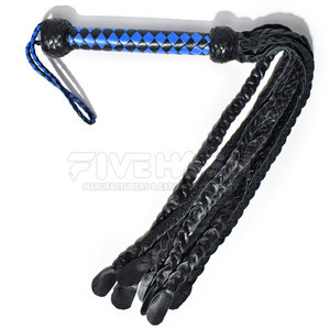 Leather <b>Flogger</b> Durable Leather Build Classic Style Strong Grip Leather <b>Flogger</b> Easy Daily Handling - Product Image 6