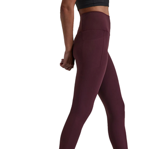 Leggings Deportivos para Mujer, Más Vendidos, de Poliéster/Algodón, Tejido de Punto de Alta Calidad, Transpirable, Antibacteriano, Talla Adulto - Product Image 2