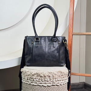 กระเป๋าสะพายผู้หญิงหนังแท้แฟชั่นวินเทจทำจากหนังแท้ - Product Image 5