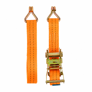 Sangle à cliquet de 38 mm, 2000 kg, en polyester haute résistance pour le transport de marchandises, solution de fixation de charge, logo personnalisé, service OEM - Product Image 1