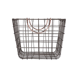 Panier mural en fer de conception la plus récente, forme et taille personnalisées, panier suspendu en fil métallique, fabriqué en Inde. - Product Image 1