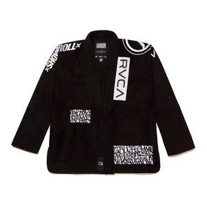 RTS New <b>Model</b> Professional OEM Shoyorol RVCA Batch #105 Black BJJ Gi Brazilian Kimono Jiujitsu Uniform Jiu-Jitsu Gi Set - Product Image 1