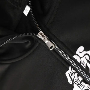 Sweat-shirt en molleton de coton mélangé pour hommes grandes tailles, coupe classique, impression de logo personnalisée en gros - Product Image 4