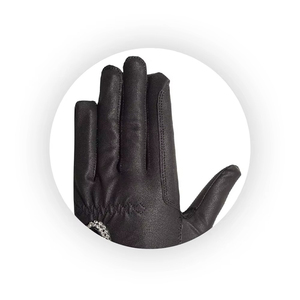 Nouveauté : Gants d'équitation d'hiver en cuir antidérapants unisexes, design personnalisé, vente en gros - Product Image 4