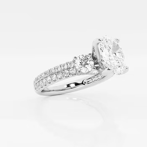 Arin /18K/14K ทองพร้อมใบรับรอง GIA/IGI เพชรธรรมชาติทันสมัยหรือออกแบบเองด้วยแหวนเพชร MOQ ต่ำ - Product Image 6