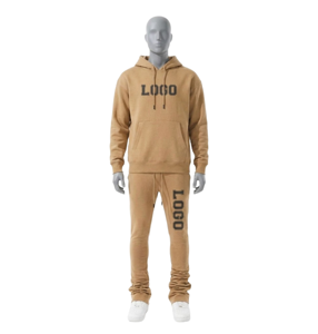 Quality Suit Hoodie and <b>Sweats</b> <b>Set</b> Manufacturer Stack Sweatsuit 320gsm Oem Sportwear Apparel Women Men Tracksuits <b>Set</b> Clothes - Product Image 3