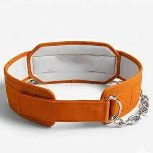 Regal Three LLC Adjustable Neoprene Waist Support Dip <b>Belt</b> With Steel Chain Lifting Strength Training Dip <b>Belt</b> - Product Image 2