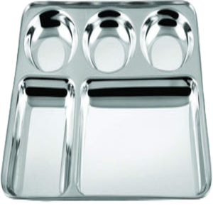 Cloison en acier inoxydable Thali utilisé dans les Occasions - Product Image 5