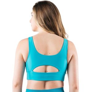 Sky <b>Blue</b> Women's Full Coverage Cup Sports <b>Bra</b> Breathable Athletic <b>Bra</b> for Workout Yoga Running Gym Fitness - Product Image 2