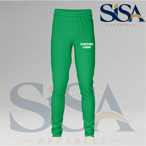 Custom <b>Light</b> Green Regular Fit <b>Trouser</b> Pant Cotton Double Jersey Sportswear From Pakistan - Product Image 2
