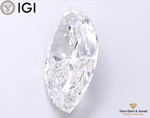 Diamant de laboratoire CVD certifié IGI, taille marquise, 2,50 carats, clarté VVS1, couleur E, pour une bague de chef-d'œuvre exclusive - Product Image 6