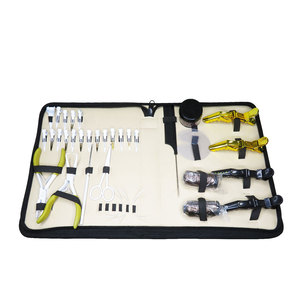 100% Stainless Steel Surgical Grade Professional Multifunctional Hair Extension <b>Pliers</b> Tools Accessories Kit <b>Set</b> Commercial Use - Product Image 1