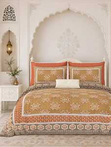 Juego de Cama Moderno Antra Floral 100% Algodón 200 Hilos, Estampado a Mano, Antiácaros, Personalizado, Simple, para Todas las Estaciones, 3 Piezas, de Calidad - Product Image 3