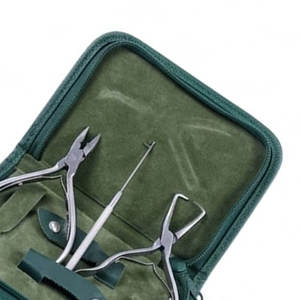 Hair Extension Pliers Kit Stainless Steel Crochet <b>Needle</b> Tools for Installation and Removal Green <b>Case</b> Best Professional - Product Image 6