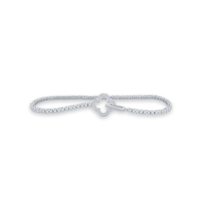 Bracelet tennis de luxe en argent 925 plaqué or rose, certifié IGI, avec micro-incrustations de diamants, fermoir à verrouillage, pour femme, pour tous les jours, bracelets fins - Product Image 3