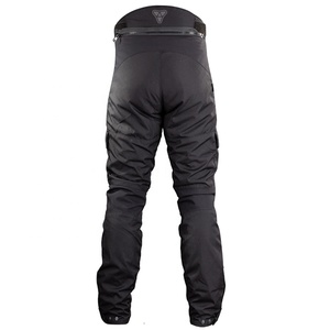 Pantalones textiles para motocicleta diseñados para la seguridad en la carretera con construcción resistente a la abrasión y armadura de nivel 1 CE. - Product Image 4