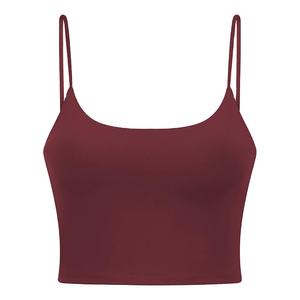 เสื้อชั้นในกีฬา AFFORD INTERNATIONAL AI-SB-03 แบบซัพพอร์ตสูง เป็นมิตรกับสิ่งแวดล้อม แห้งเร็ว ระบายอากาศได้ดี ผลิตจากวัสดุสแปนเด็กซ์/ไนลอน พร้อมโลโก้ด้านหน้า - Product Image 1