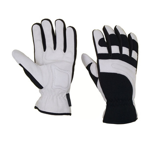 Gants de sécurité industriels d'hiver en cuir de chèvre renforcé, résistants au rétrécissement, à prise flexible, pour temps froid - Product Image 1