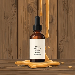 Sérum facial anti-âge aux cellules souches, beurre de karité, poudre liquide pour éclaircir et blanchir, lyophilisé pour une efficacité optimale - Product Image 1
