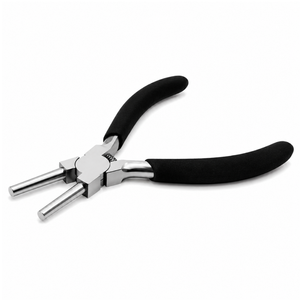 Pince à ressort noire pour la fabrication de maillons, outil de bijouterie en acier inoxydable pour la formation de boucles de fil, anneaux, pendentifs, artisanat DIY - Product Image 1