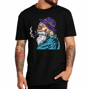 Oversized cotton <b>graphic</b> <b>tee</b> Custom printed streetwear shirt <b>Plus</b> <b>size</b> men's casual top 100% cotton oversized tshirt - Product Image 1