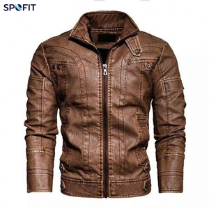 <b>Men's</b> Genuine <b>Leather</b> Casual Slim Fit Reversible Winter Motorcycle <b>Leather</b> <b>Jacket</b> Custom Logo - Product Image 2