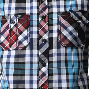 Camisas de Franela a Cuadros sin Mangas para Hombre, Cuello Camisero, Transpirables, Moda de Verano, Algodón/Poliéster de Alta Calidad, Personalizables para Adultos - Product Image 6