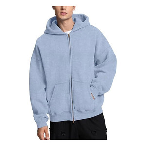 Hoodie vintage en coton pour l'hiver, best-seller, broderie personnalisée, teinture unie, haute qualité, unisexe, polaire brossé doux - Product Image 6