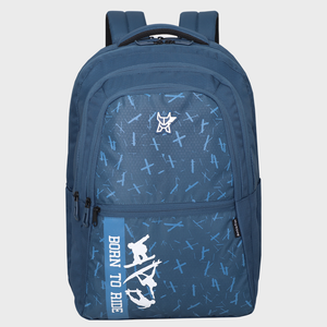 Arctic Fox Skater <b>Laptop</b> <b>Backpack</b>-Dark Denim Lightweight Casual <b>Bag</b> with RFID Protection - Product Image 1