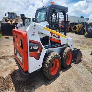 รถตักล้อยางมือสองคุณภาพสูง Bobcat รุ่น Crawler Skid Steer เครื่องยนต์ดีเซล 3 ตัน บุ้งกี๋ขนาด 1.0 เมตร รับประกัน 2 ปี ประสิทธิภาพสูง - Product Image 1