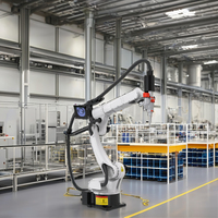 Robot de Soldadura Automático Suspendido, Robot de Soldadura Industrial sobre Riel, Brazo Robótico Industrial de 6 Ejes