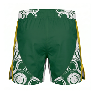 Pantalones Cortos de MMA Verdes Ajustados para Hombre Askar Wear, Impresión por Sublimación, Secado Rápido, Poliéster, Ropa de Artes Marciales Mixtas, Talla Adulto - Product Image 3