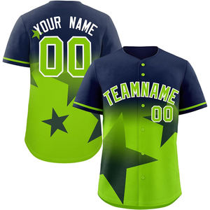 Camiseta de Béisbol Personalizada al por Mayor con Logotipo Sublimado, Diseño Gratuito, Cuello en V, Bordado, Transpirable - Product Image 4