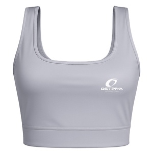 New Arrival Sexy Yoga Sports <b>Bra</b> for Women Medium Support Spandex/Nylon Breathable Gym Workout Wear U Neck Design <b>Low</b> Price - Product Image 1