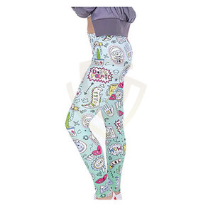 Leggings de Cintura Alta para Mujer, Color Liso, Elásticos, para Yoga, Fitness, Venta al Por Mayor - Product Image 3