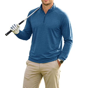 Sudadera con Cierre de Cremallera Simple para Hombre, Impresión Digital Personalizada, Transpirable, Básica, Mezcla de Algodón, Económica - Product Image 5