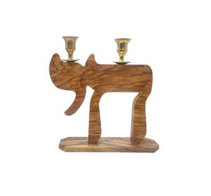 Best Seller Rustic Gold Shabbat Candle Holders Pair Hammered Metal Judaica Sabbath <b>Candlestick</b> Home Decor Gift - Product Image 5