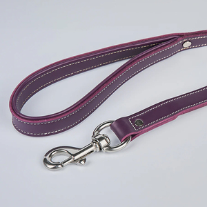 Correa de Cuero para Perro con Diseño Sólido y Moderno, Servicio OEM, Accesorios para Mascotas, Correa de Cuero para Perro en Venta - Product Image 6