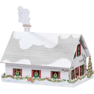 Decoración Navideña American Greetings Magic Moments, Casa de Invierno - Product Image 1