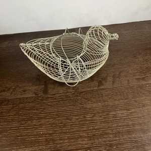 Large Capacity Metal <b>Egg</b> <b>Storage</b> Basket, Strong Wire Kitchen Organizer - Product Image 1