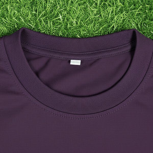 T-shirt unisexe uni en coton doux, col rond, coupe classique, couleur unie, logo personnalisé, marque privée, OEM, vente en gros, usine - Product Image 3