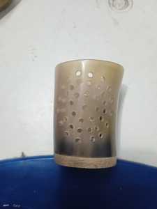 Natural Horn Votive Candle Holder Burnt Beeswax Tea <b>Light</b> Cup Decorative <b>Wall</b> <b>Sconce</b> for Home Party Decor - Product Image 1